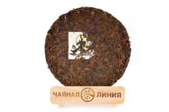 Чайная линия - Шу пуэр 2019 г. «Будь первым» марки «Чайная Линия» 357 г