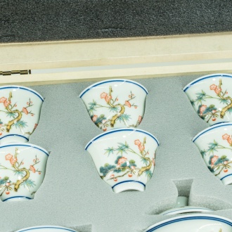 Чайный сервиз фарфоровый "Весна в Японии". Цена: 15 320 ₽ руб.