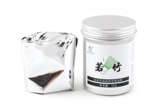 Японский чай - Японский порошковый зелёный чай маття (матча) в баночке 50 г