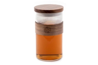 Стеклянный стакан для заваривания зелёного чая «Танец чаинок». Цена: 2 590 ₽ руб.