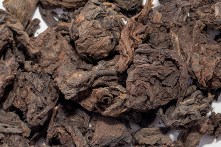 Рассыпной пуэр - Шу пуэр 2016 г. "Цзиндун Лаочатоу" (Старые чайные головы из Цзиндун), 