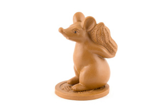 Игрушка «Мышка на монетке с орешком». Цена: 1 640 ₽ руб.