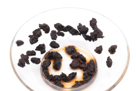 Рассыпной пуэр - Чахуаши номисян (Чайные окаменелости с ароматом травы номи), 