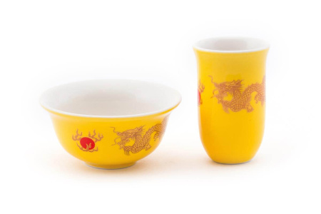 Чайная пара «Дракон и солнце», 40 мл.  | 茶杯. Цена: 1 000 ₽ руб.