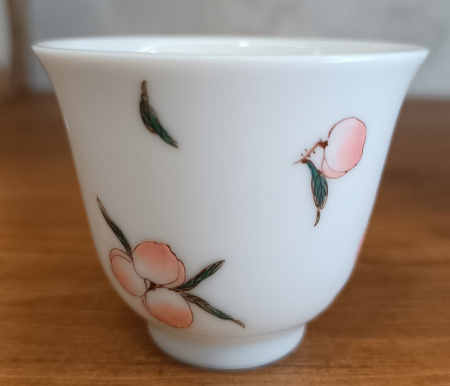 Пиала ручной работы "Персиковая" 55 мл  | 茶杯. Цена: 6&nbsp;020 ₽ руб.