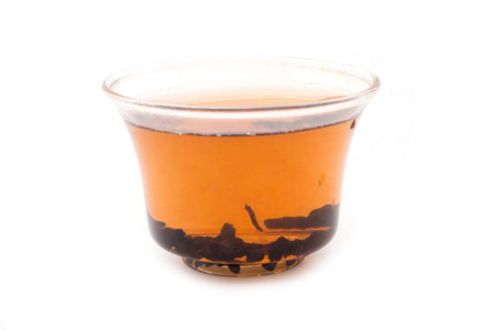 Рассыпной пуэр - Чахуаши с ароматом жасмина (Чайная окаменелость), 