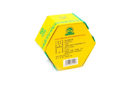 Прессованный шэн пуэр - Шэн пуэр 2006 г. «Цаншань иньхао» марки «Сосна и журавль» завода «Сягуань» 100 г, 