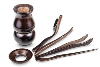 Набор чайных инструментов «Бутылочка» коричневая. Цена: 800 ₽ руб.