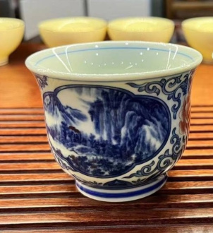 Пиала керамическая "Простор", 100 мл  | 茶杯. Цена: 1 340 ₽ руб.