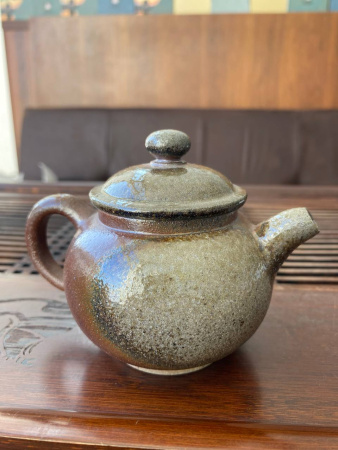 Глиняный чайник дровяного обжига "Естество", 220 мл. Цена: 18&nbsp;560 ₽ руб.