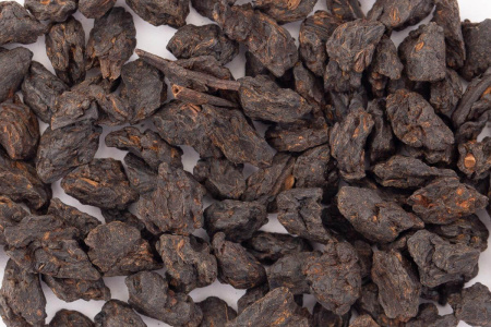 Рассыпной пуэр - Чахуаши номисян (Чайные окаменелости с ароматом травы номи), 