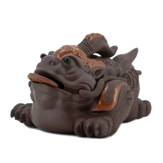 Глиняная чайная игрушка "Денежная жаба". Цена: 6 010 ₽ руб.