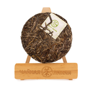 Прессованный шэн пуэр - Шэн пуэр со старых деревьев "Вкус Баньчжан" марки "Чайная Линия" 200 г, 