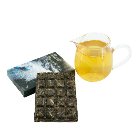Прессованный шэн пуэр - Шэн пуэр Travel tea "Raw puerh tea", 70 г, 
