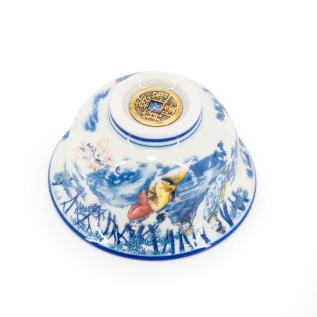 Пиала фарфоровая ручной росписи "Встреча", 125 мл.  | 茶杯. Цена: 1 950 ₽ руб.