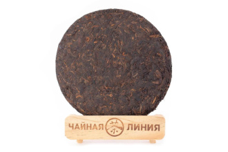 Прессованный шу пуэр - Шу пуэр 2018 г «Истинный вкус» завода «Чашуван» 357 г, 