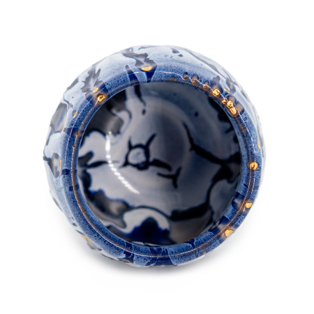 Пиала авторская ручной работы "Лёд и золото" 100 мл  | 茶杯. Цена: 16&nbsp;210.70 ₽ руб.