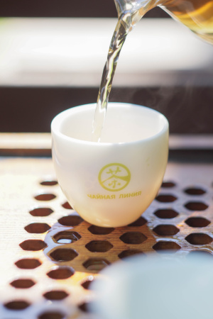 Прессованный шэн пуэр - Шэн пуэр 2002 г. "Международная выставка чая Пуэр" завода "Тай Лянь", 400 г, 