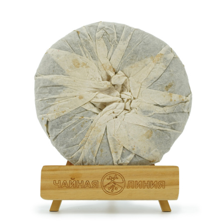 Прессованный шэн пуэр - Шэн пуэр 2002 г. "Международная выставка чая Пуэр" завода "Тай Лянь", 400 г, 