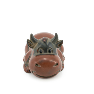 Глияная чайная игрушка из Цзяньшуй, Юньнань "Коровка" | 茶宠 Глияная чайная игрушка из Цзяньшуй, Юньнань "Коровка". Цена: 5 660 ₽ руб.