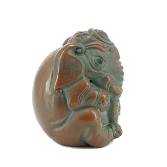 Глиняная чайная игрушка из Циньчжоу, Гуанси "Ганеш" | 茶宠 Глиняная чайная игрушка из Циньчжоу, Гуанси "Ганеш". Цена: 5 730 ₽ руб.