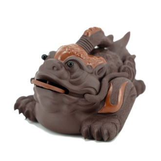 Глиняная чайная игрушка "Денежная жаба" | 茶宠 Глиняная чайная игрушка "Денежная жаба". Цена: 7 620 ₽ руб.